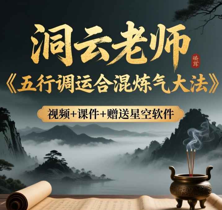 251111洞云-尚渊-五行调运合混炼气大法插图 251111洞云-尚渊-五行调运合混炼气大法插图