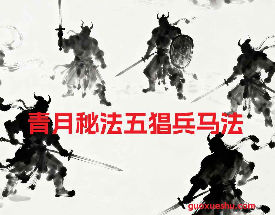 2511101 青月秘法五猖兵马法 视频+课件Y插图