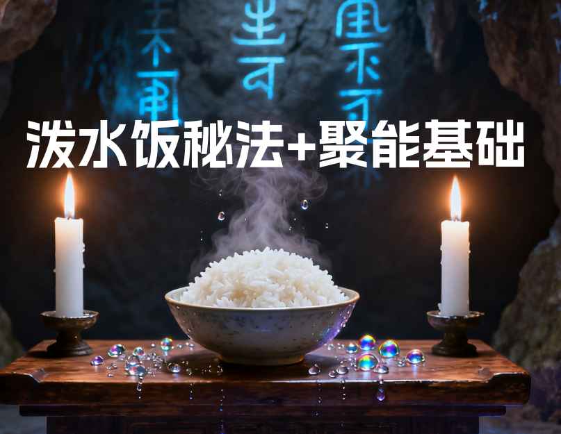 2511106 泼水饭秘法+聚能基础（文+视+音）插图