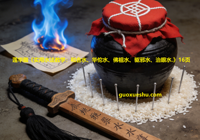 251246倾莲池 莲华藏《实用水法教学：和合水、华佗水、佛祖水、驱邪水、治眼水.》16页插图