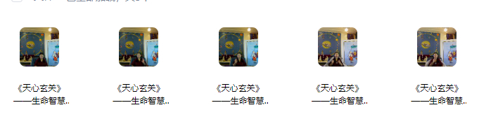 2604186 天心玄关生命智慧中级视频5集，10几个小时Y插图