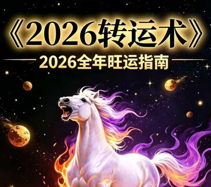2604274 《2026转运术》全本118页,转运就靠这本Y插图 2604274 《2026转运术》全本118页,转运就靠这本Y插图