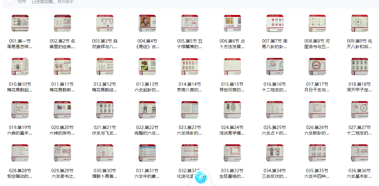 2604330 舒涵六爻班108集 视频+课件插图 2604330 舒涵六爻班108集 视频+课件插图