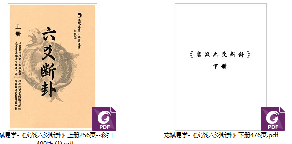 260548 龙斌易学 实战六爻断卦 上下两册插图 260548 龙斌易学 实战六爻断卦 上下两册插图
