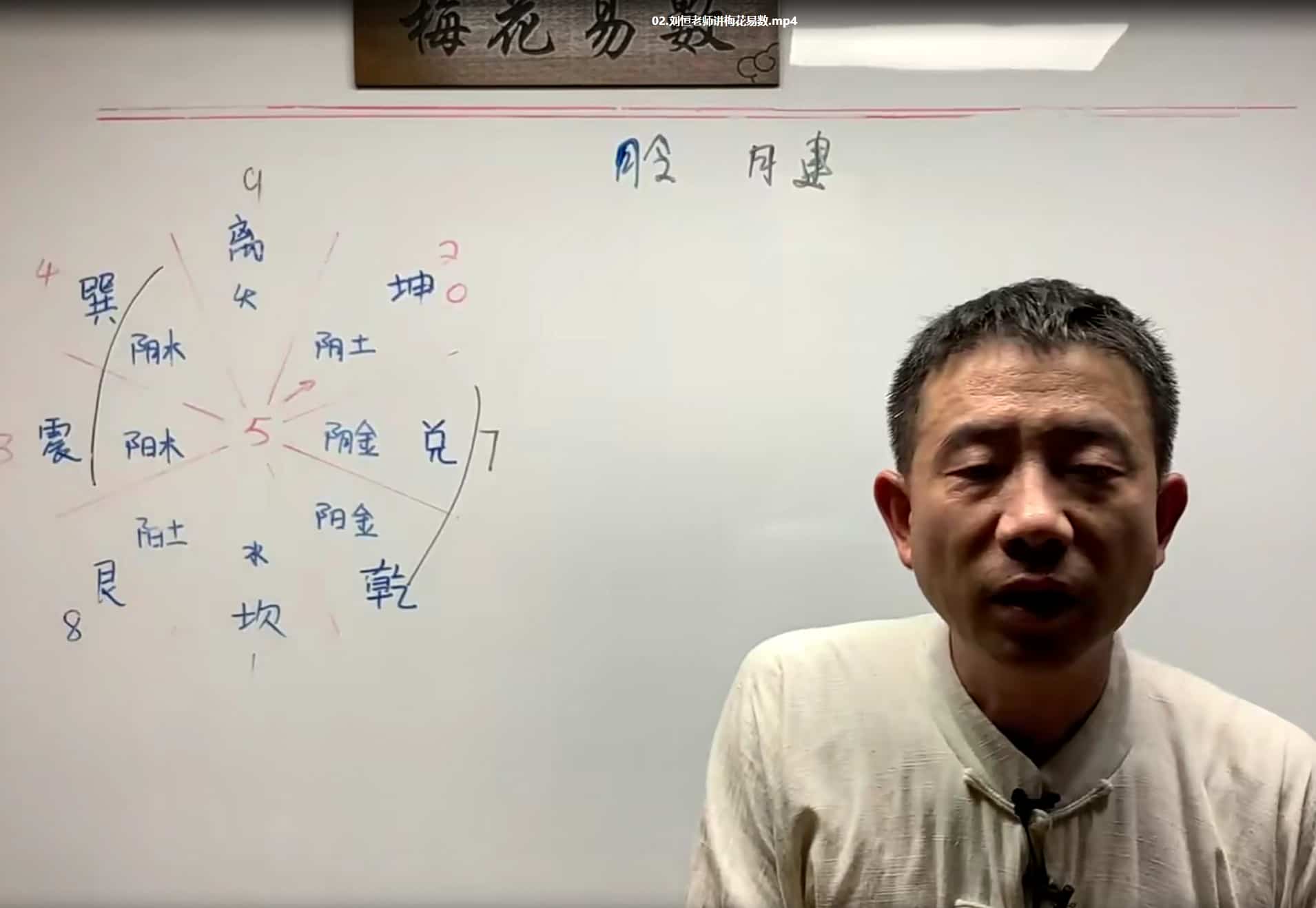 刘恒梅花易数绝密课程11集视频清晰版本插图