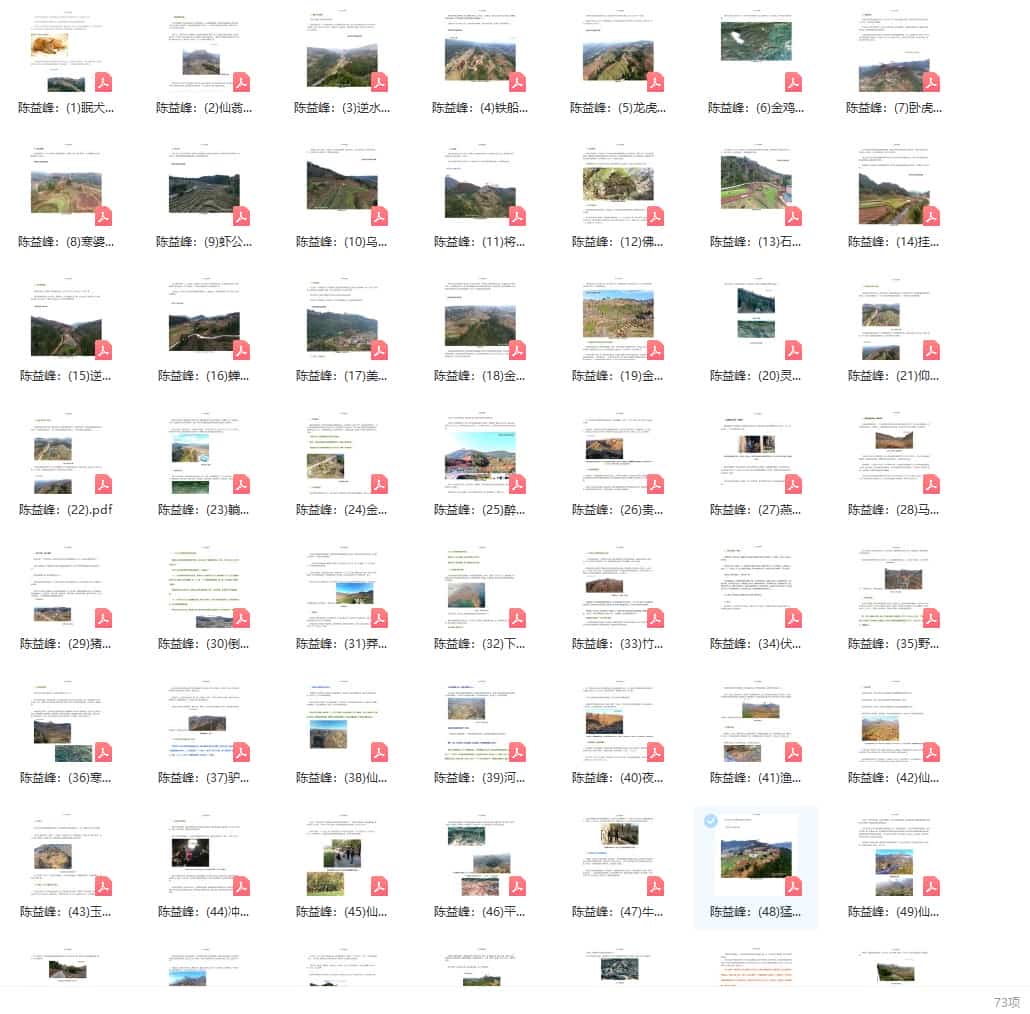 陈益峰2020年风水案例解析电子书73本全集下载插图1