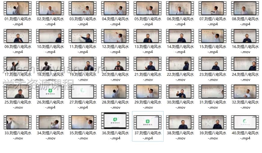 刘恒-八宅风水40集视频全插图1