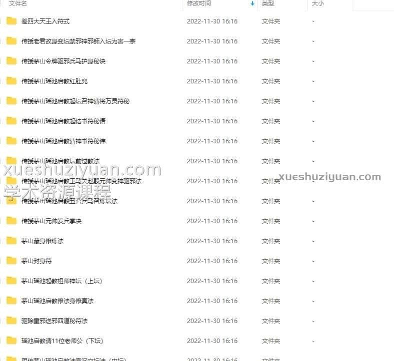 民间茅山瑶池法术200套大合集插图