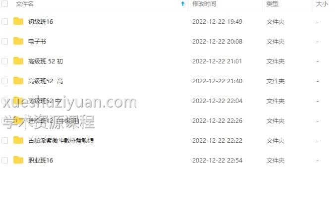 天魁夫人 紫薇斗数全集初级+中级+高级班课程＋职业班视频+讲义+ 进阶班12（中级班）插图