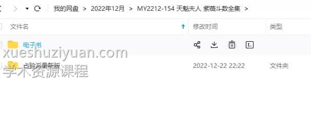 天魁夫人 紫薇斗数全集初级+中级+高级班课程＋职业班视频+讲义+ 进阶班12（中级班）插图1