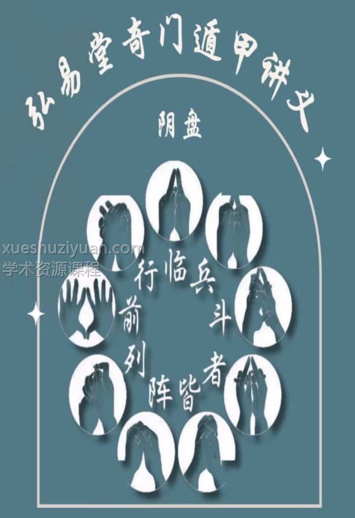 弘易堂阴盘遁甲讲义265页pdf插图