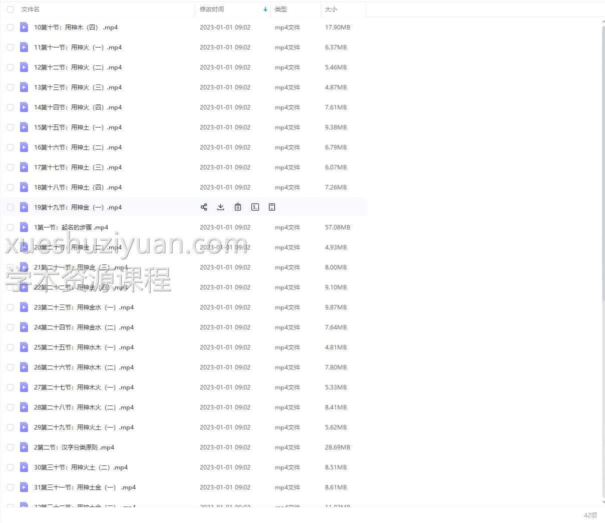 宋惠彬  姓名学中级课程42集视频插图2