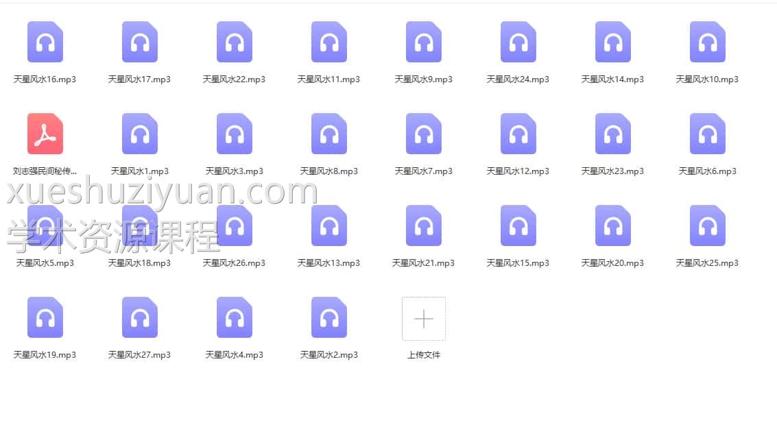 刘志强秘传天星风水27集录音+1文档插图1