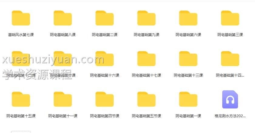 清风门2020年最新推出阴宅风水全套教学，带录音和笔记，15天的大课。插图