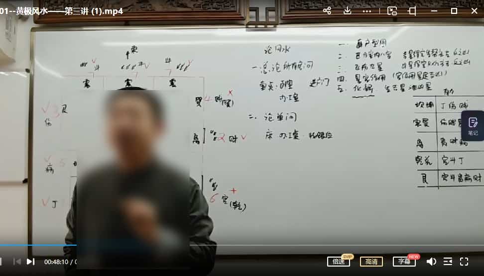 刘恒皇极风水4讲视频课程插图