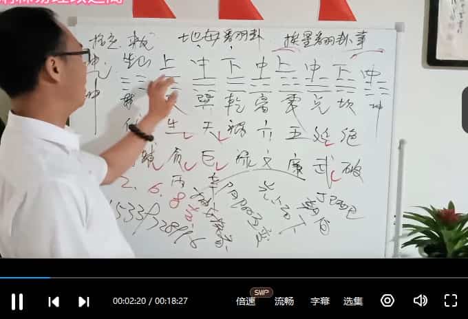 陈炳森 三合罗盘讲解35集视频教学课程