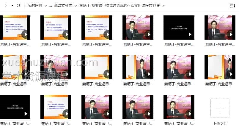 蔡炳丁 现代生活实用课程 17集课程插图1