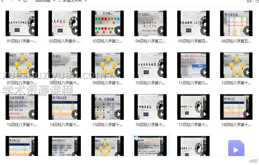 易熵戊阳第一期弟子班八字 课程48集视频+课件pdf插图 易熵戊阳第一期弟子班八字 课程48集视频+课件pdf插图
