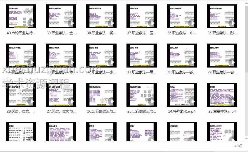 文曾《盲派独门绝技》40集视频课程插图 文曾《盲派独门绝技》40集视频课程插图