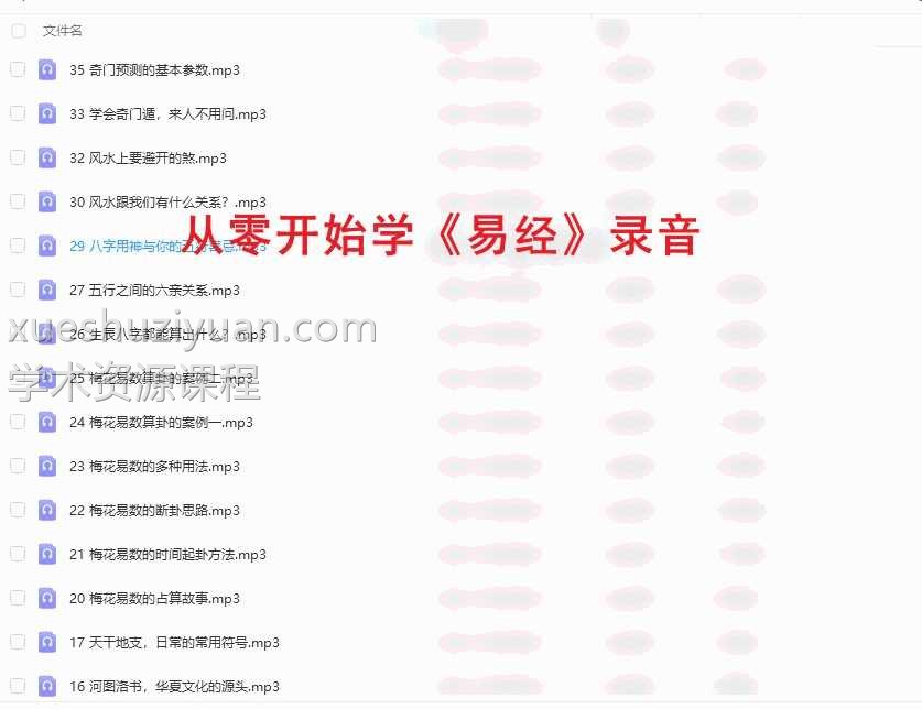 鱼小姐从零开始学《易经》录音36集插图