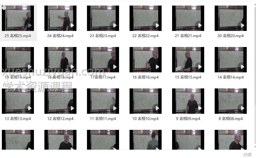 陈春林 名相｜皇极梅花面授班全程视频25集插图