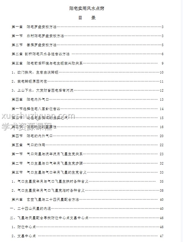 阳宅实用风水点窍 朱祖夏103PDF插图1 阳宅实用风水点窍 朱祖夏103PDF插图1