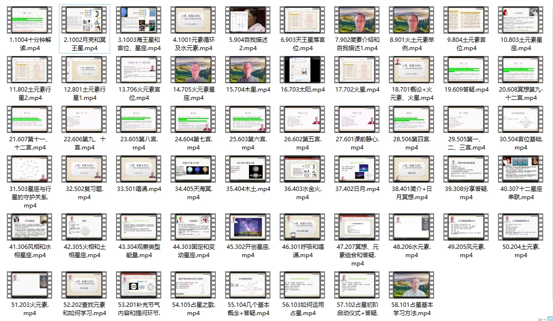 占星初阶筑基第一期-aira2c总集58视频插图