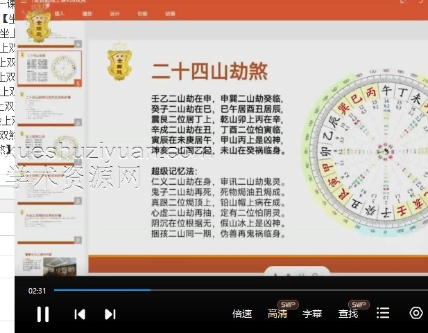 明德 阳宅理气风水12集视频插图