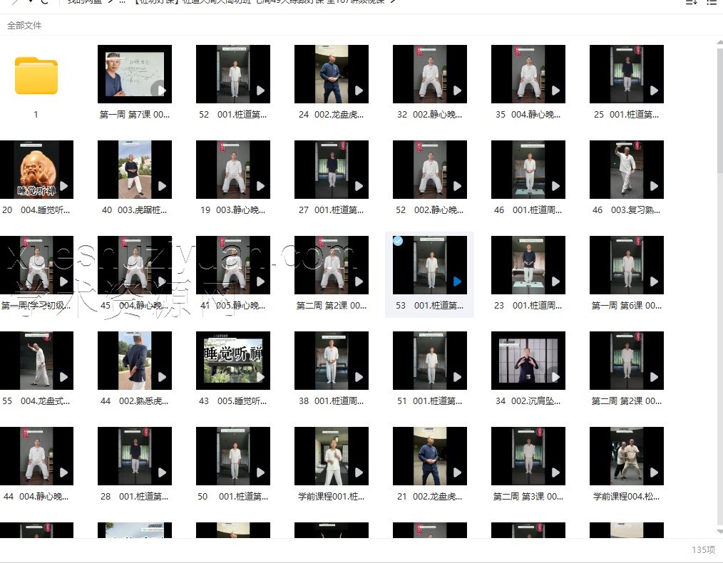 【桩功好课】桩道天周天高功班 七周49天练跟‬好课 全 讲频视‬课插图