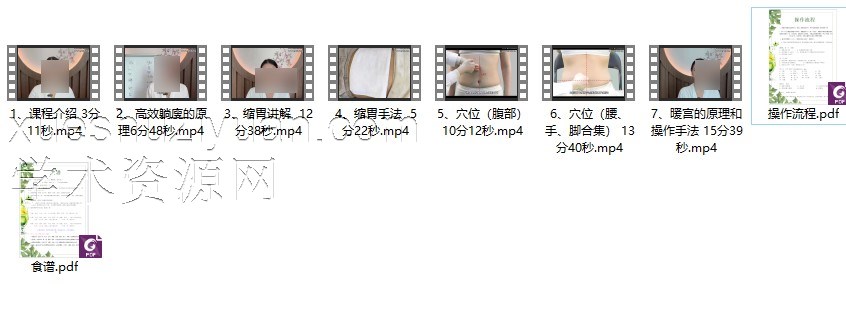 中医暖宫高效躺瘦】缩胃手法 点穴方式 暖宫手法 7天瘦5-10斤不控水不节食插图