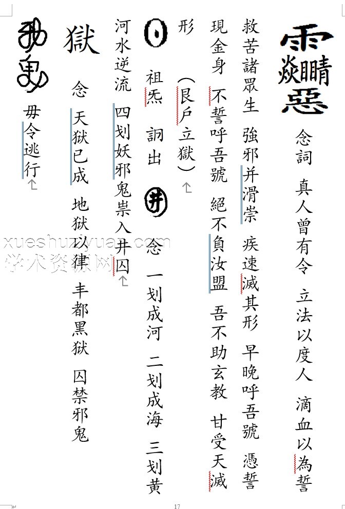 王帥鎮宅符  唐鼎曦整理插图