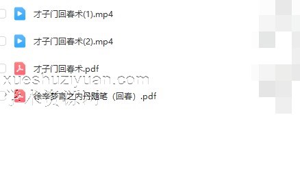 涂金盛 才子门回春术视频+文档插图