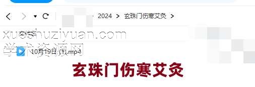 玄珠门伤寒艾灸插图