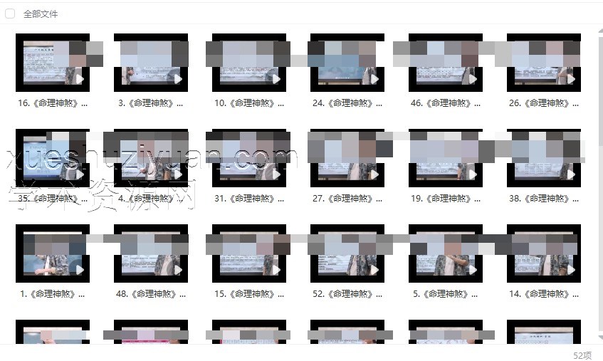 【赵公禹竹•命理神煞】视频52集插图