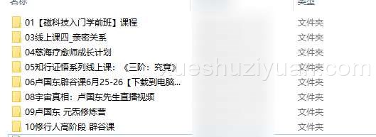 卢国东老师慈海学堂全集课程8套插图