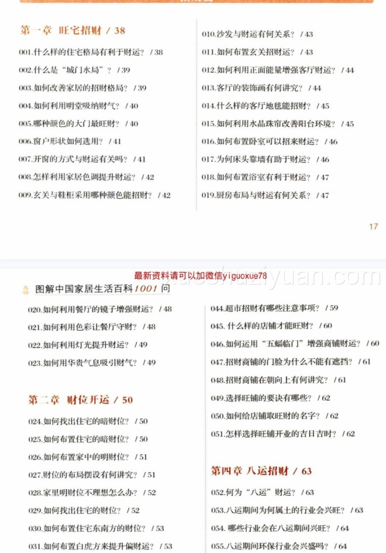 图解中国家居生活百科1001问  完全读懂招财开运.pdf插图1